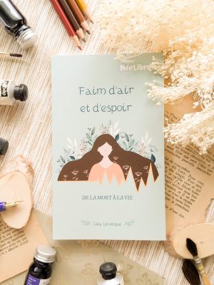 Couverture du livre "Faim d'air et d'espoir" de Léa Lévèque