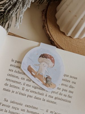 Marque-page magnétique "Luge"