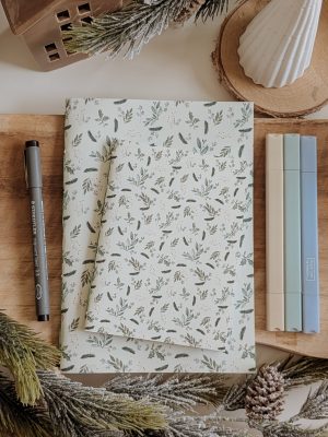 Carnet artisanal "Sapin enchanté"
